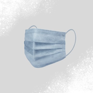 CHENYU辰昱 平面涼感醫療口罩(30入) - 冰湖藍