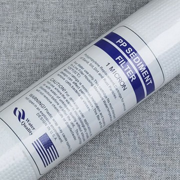 PP濾芯 10英吋 1微米 棉質PP濾芯 第一道 濾芯 淨水器 過濾器濾心【DC252】123便利屋