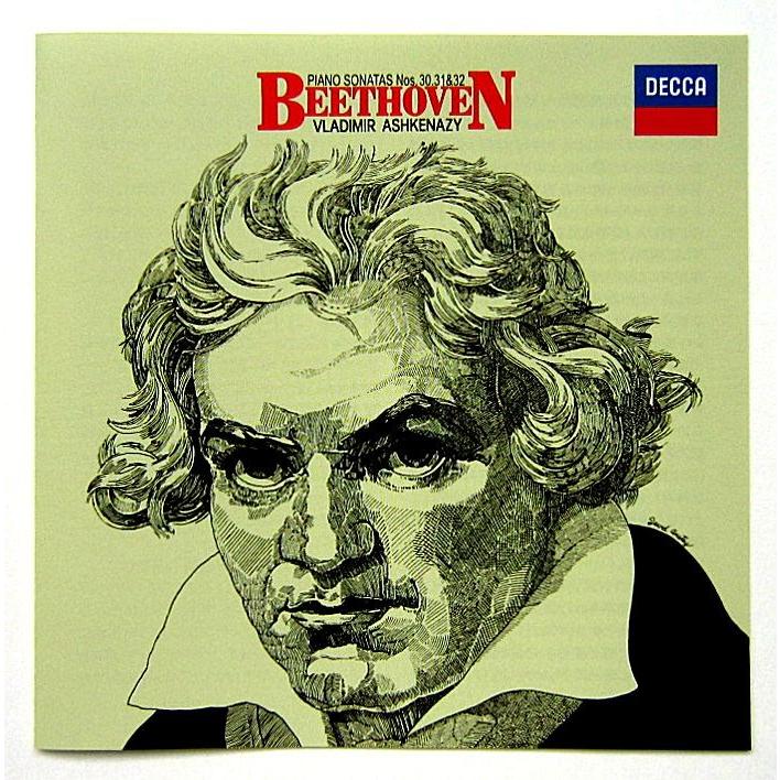 VLADIMIR ASHKENAZY ヴラディーミル・アシュケナージ（ピアノ）　／　BEETHOVEN PIANO SONATAS NO. 30 、 NO. 31 、 NO. 32〔CD〕