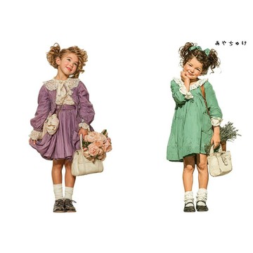 【4 月新品 1】08-121-0145 人物貼紙 春日復古