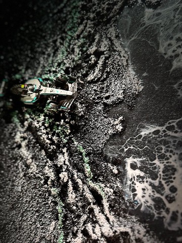 原創掛畫之賽車來了