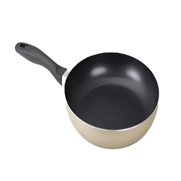 珍珠金屬28cm黑色深鍋(IH適用  1入