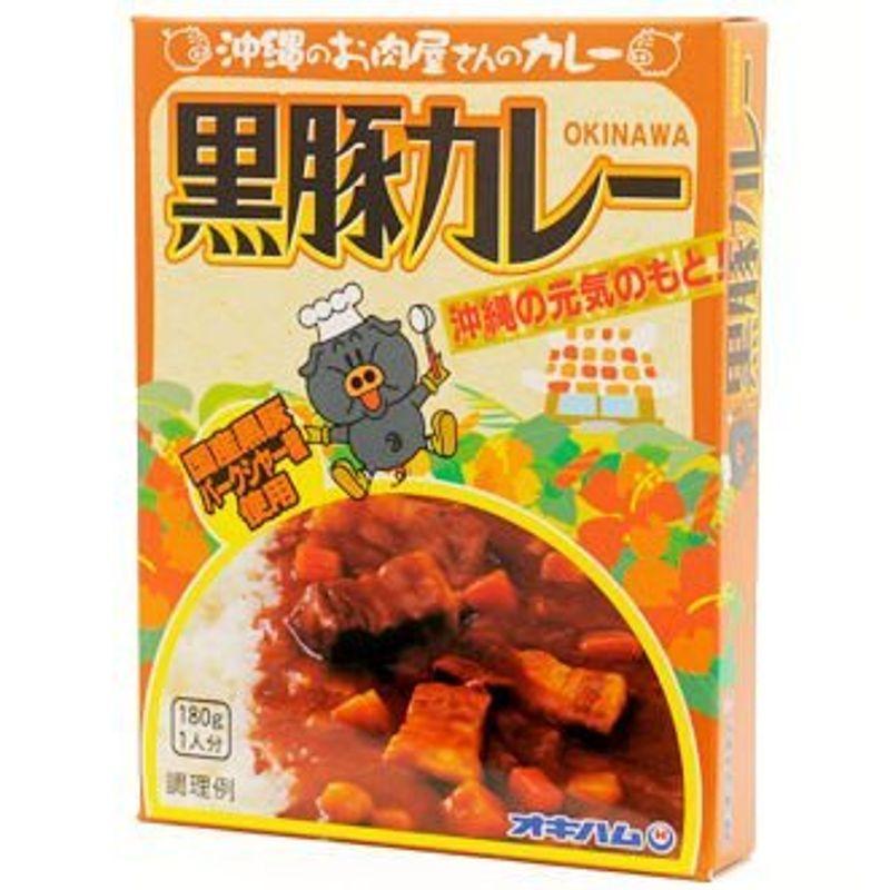 沖縄のお肉屋さんのカレー 黒豚カレー５箱セット