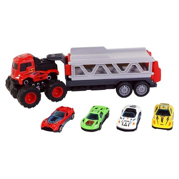 kidmate 孩子王 合金折疊彈射車組  混和顏色  1個