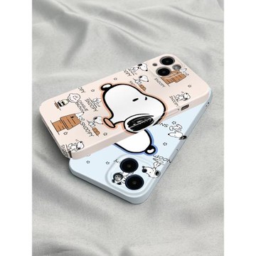 大頭史努比適用于oppo手機殼reno6pro菲林reno9/7/6/8全包r17卡通k10防摔findx5/x6超薄y77情侶硬殼oppo女新