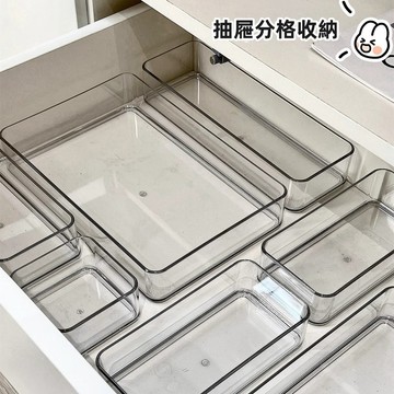 台灣現貨👑抽屜分隔收納盒  桌面化妝品雜物置物整理小盒子 亞克力透明收納盒 桌面文具收納盒 壓克力收納盒 防塵防刮