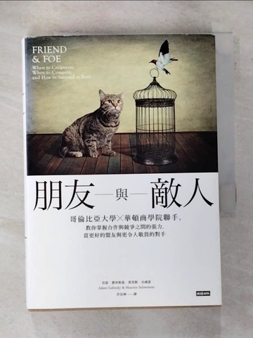 【書寶二手書T8／心靈成長_ROJ】朋友與敵人_亞當．賈林斯基