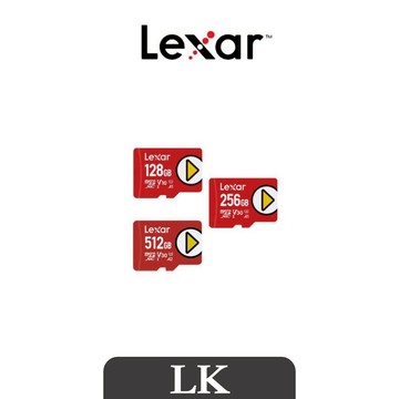 【 Lexar雷克沙 】記憶卡 PLAY microSDXC UHS-I V30 128GB 56G 512G
