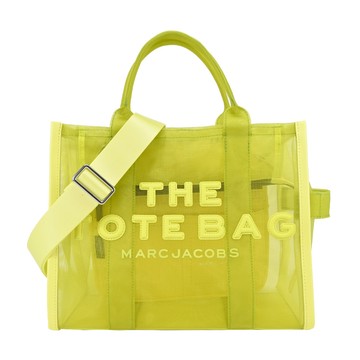 MARC JACOBS MESH TOTE 網紗馬卡龍兩用托特包-小/亮綠_廠商直送