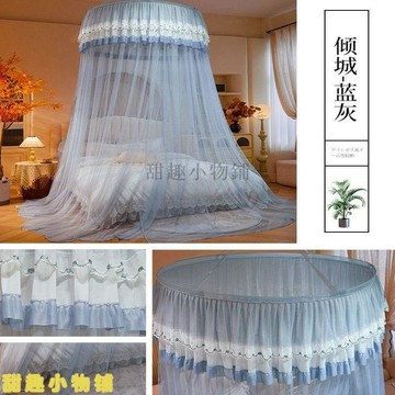 🎀蚊帳床幔🎀吊頂蚊帳吊掛式新款1.8m免安裝圓頂蚊帳單雙人0.9m家用落地式蚊帳蚊帳 蚊帳雙人加大 單人蚊帳 蚊帳單