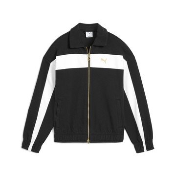 [ACS] Puma 立領外套 T7 Relaxed Track Jacket 女款 黑 寬鬆 歐規 王淨同款 63213701
