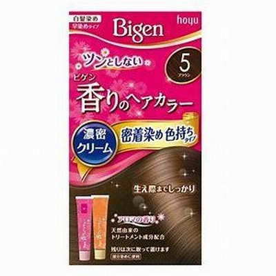 ビゲン カオリノヘアカラークリーム 5 40g+40g