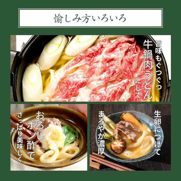 亀城庵 極上肉うどんセット 2食入 うどん 肉 そば 麺 讃岐 オリーブ牛 ブランド牛肉 父の日 母の日 お中元 お歳暮 ギフト