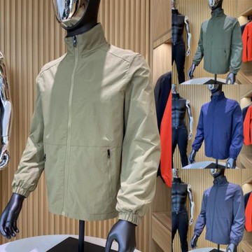 都市高端戶外！立體裁剪！春季新品男士立領防風防水沖鋒衣外套潮