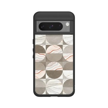Pixel 8 Pro SolidSuit 黑 - 石紋與渲染 / Marble & Dreamy Gradient - 沙丘