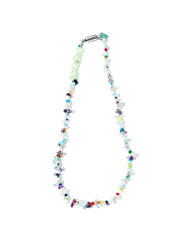Crystal n Beads mix Necklace