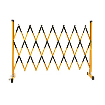 伸縮圍欄電力玻璃鋼警示施工圍欄可移動護欄警戒隔離安全防護護欄[DD030110]