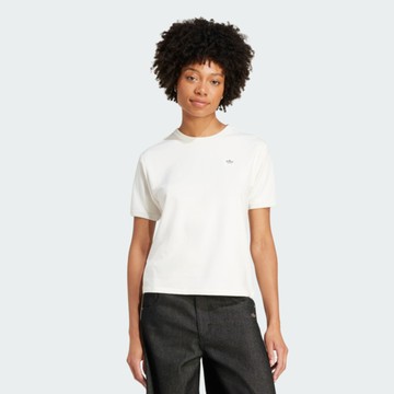 Adidas P Ess T-shirt JW3654 女 T恤 運動上衣 休閒短袖 白 亞版