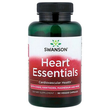 Swanson, Heart Essentials，90 粒素食膠囊