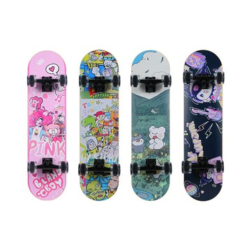 包郵四輪滑板車初學3-6到12歲以上雙翹成人專業滑板兒童男孩女孩【北歐居家生活】