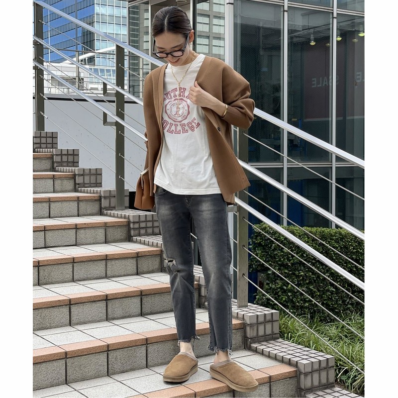 SUICOKE スイコック MOUTON SABO ムートンサボ グレー 25 - bookteen.net