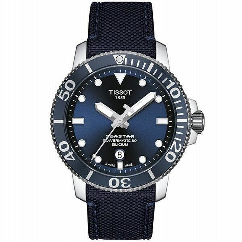 TISSOT ティソ 腕時計 SEASTAR シースター 1000 AUTOMATIC 自動巻き シリシウム T1204071704101 メンズ  国内正規品 | LINEブランドカタログ