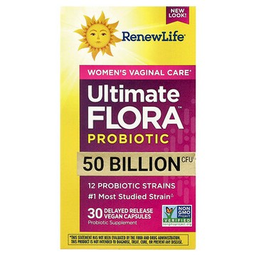 Renew Life, Ultimate Flora™，益生菌，30 粒緩釋全素膠囊
