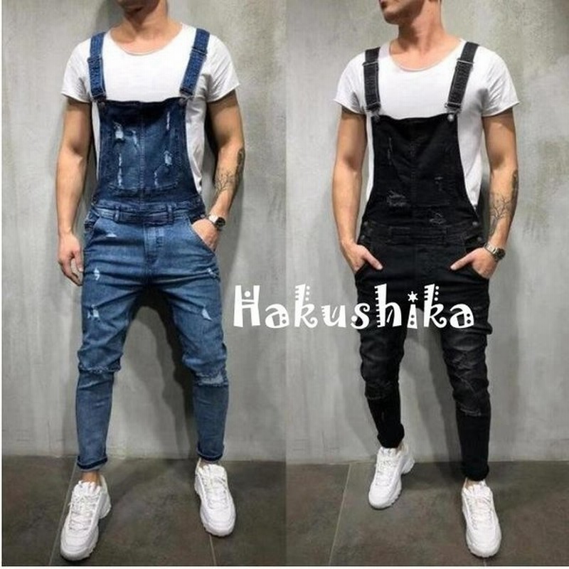 サロペット メンズ オーバーオール デニムパンツ 作業着 ジーンズ デニム リラックス オールインワン カジュアル つなぎ 通販 Lineポイント最大get Lineショッピング