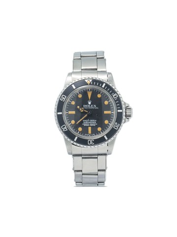 Rolex - 1968 pre-owned Submariner 40mm - men - stainless steel - One Size - BLACK