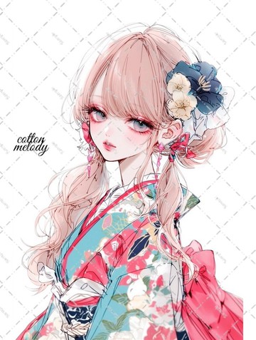 原創貼紙 no.8580 人物貼紙 原創貼紙 人物貼紙 女孩貼紙 原創人物貼紙