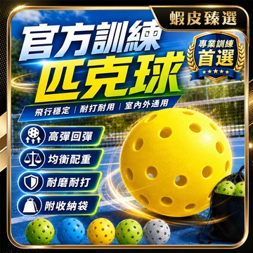 HAUO🏆USA 比賽級 匹克球🏆40/26孔匹克球 Pickleball 室外球 TPE材質 室內球 一體滾塑 洞洞球