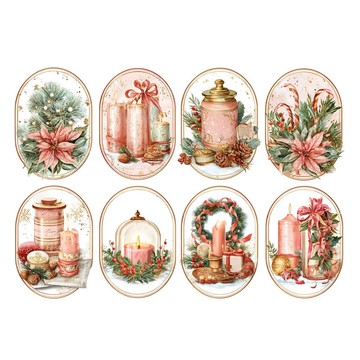 【10月新品3】20-104-0128 剪裁紙・拼貼素材