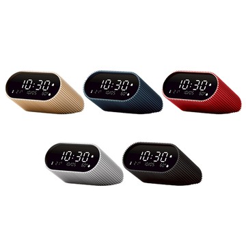 RAY CLOCK 多功能鬧鐘 赭紅色