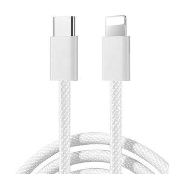 【山水之寶】JOYROOM 30W TYPEC to Lightning 本系列編織快充傳輸線 100cm