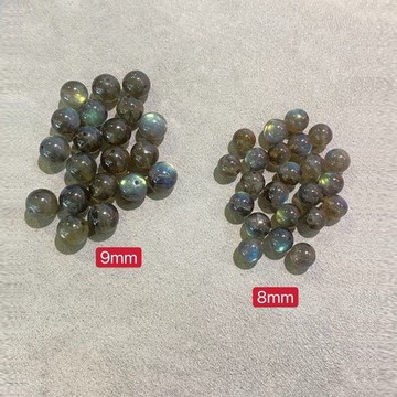 【肯爸水晶嚴選】高品質拉長石/閃光石/全孔/配珠/手工串珠編織/材料珠/DIY/單顆/單珠/飾品/水晶/天然/現貨