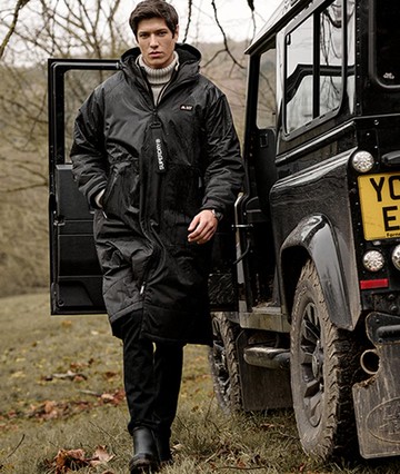 Superdry Men's Robe Black Size: 1SIZE