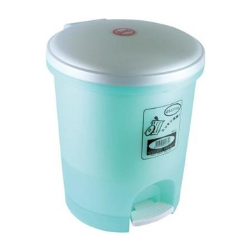 圓形腳踏垃圾桶/大/35x29cm/混色/個