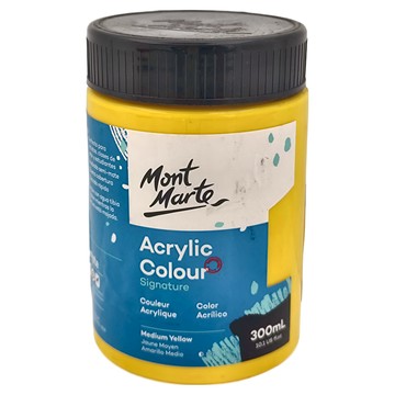 Mont Marte 蒙瑪特 壓克力顏料 300ml 半霧面效果 快速乾燥  1色