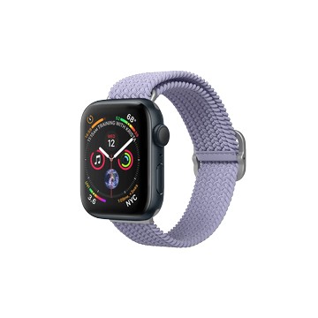 Apple Watch SE2 (44mm) Apple Watch 專用編織錶帶 紫