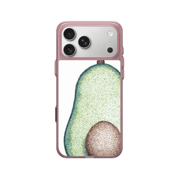 iPhone 17 Pro Max Clear (相機按鈕) 晶醺玫 - MOLECULARTS - 酪梨