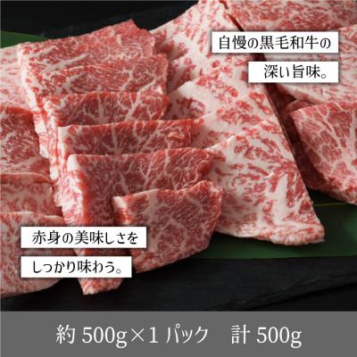 ふるさと納税 産山村 くまもと黒毛和牛・モモ焼肉用約500g