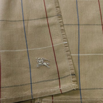 博柏利經典格紋復古手帕 - 經典棕色格紋 19 x 19 英吋