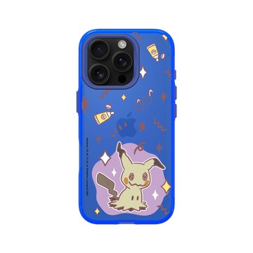 iPhone 16 Pro Clear 激光藍 - 寶可夢 Pokemon - 暖色系列-謎擬Q