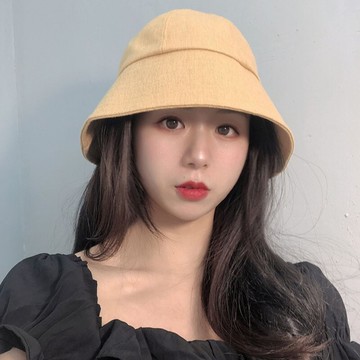 漁夫帽盆帽-純色大帽簷薄款夏季女帽子5色73xu26【獨家進口】【米蘭精品】