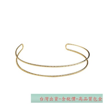 Xs-14K包金保色批花手鐲圈手工diy飾品配件雙排夾珠繞線手環串珠手鏈