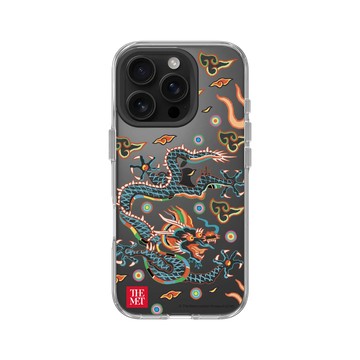 iPhone 16 Pro Clear 透明 - The MET - 亞洲藏品系列 - 騰雲龍徽