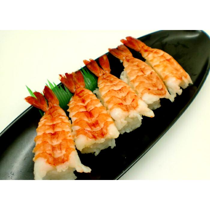 寿司 寿司ネタ ブラックタイガーボイル寿司海老 2L(7.5-8.0ｃｍ) 20尾 のせるだけ えび エビ 手巻き寿司
