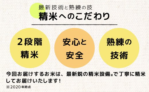 ★11月発送分よりをお届け！★数量限定★熊本を代表するブランド米15ｋｇ×6ヶ月　（森のくまさん5kg×3袋）決済確定月の翌月20日前後から順次発送開始予定