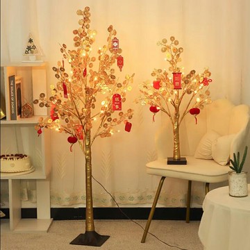 【JU JIA JIA 居家家】1.2/1.5/1.8米LED裝飾樹燈 氛圍裝飾燈 春節擺件 發光樹燈 裝飾燈 造型燈 免運