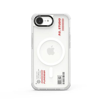普格爾 PUREGEAR iPhone 17e 磁吸冰霧防摔殼 - 白